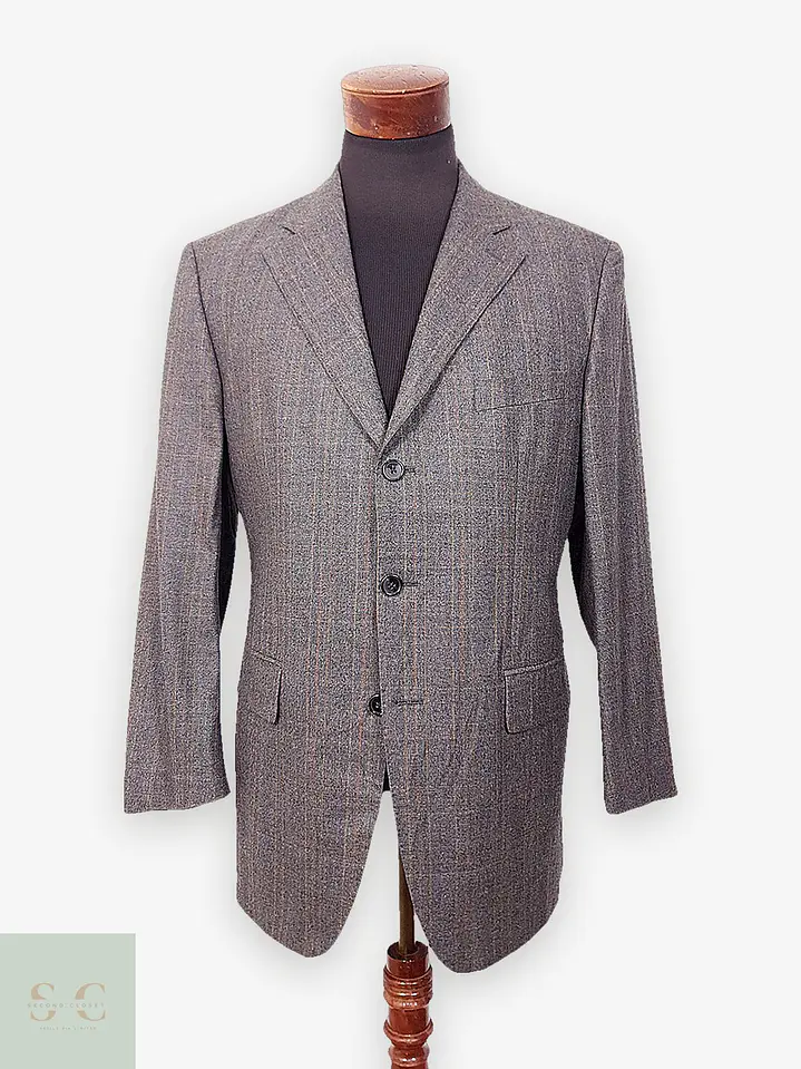 Blazer Sor Plomo 100% Lana Merino Super Fina - Talla L 1
