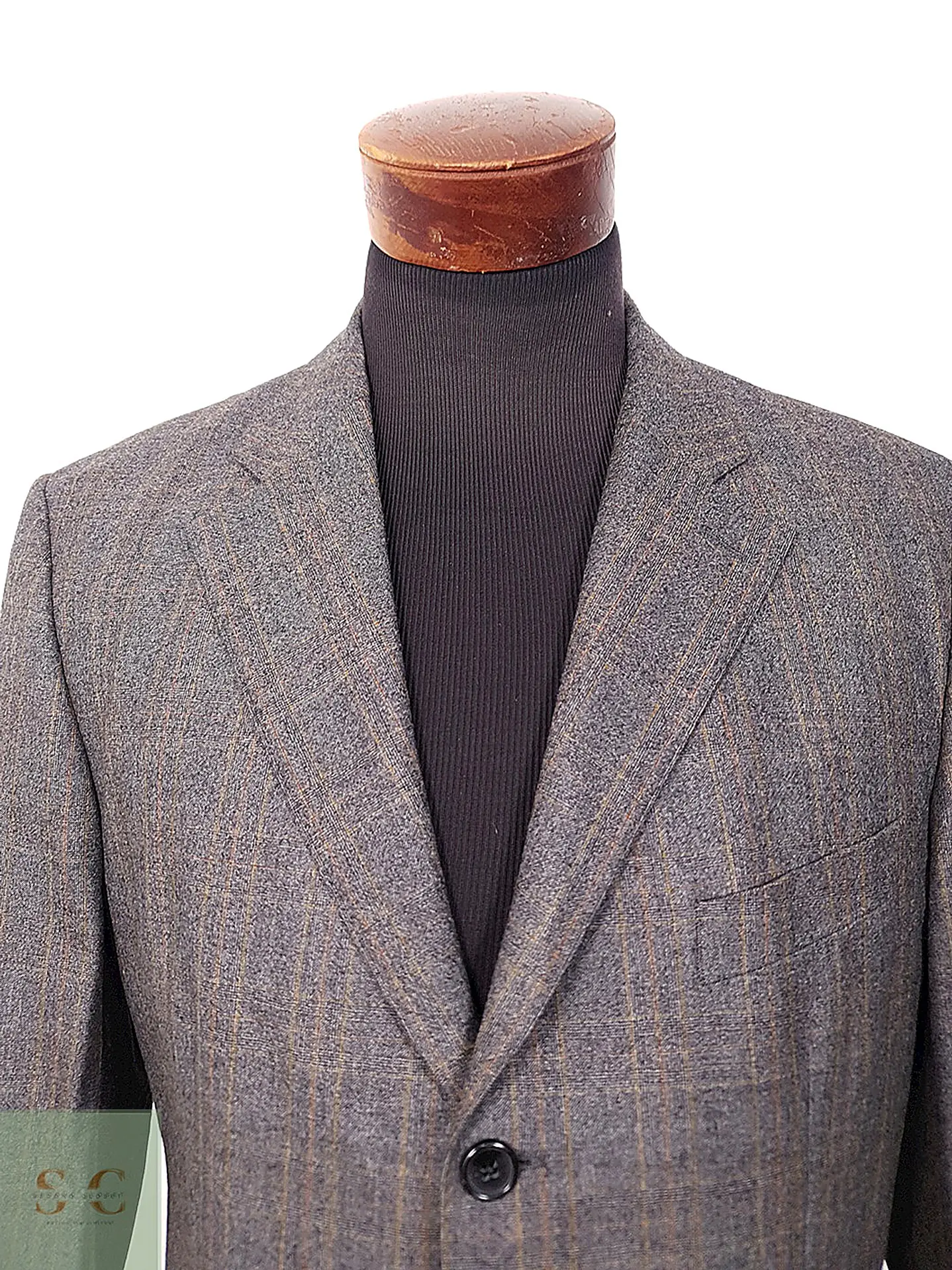 Blazer Sor Plomo 100% Lana Merino Super Fina - Talla L 5