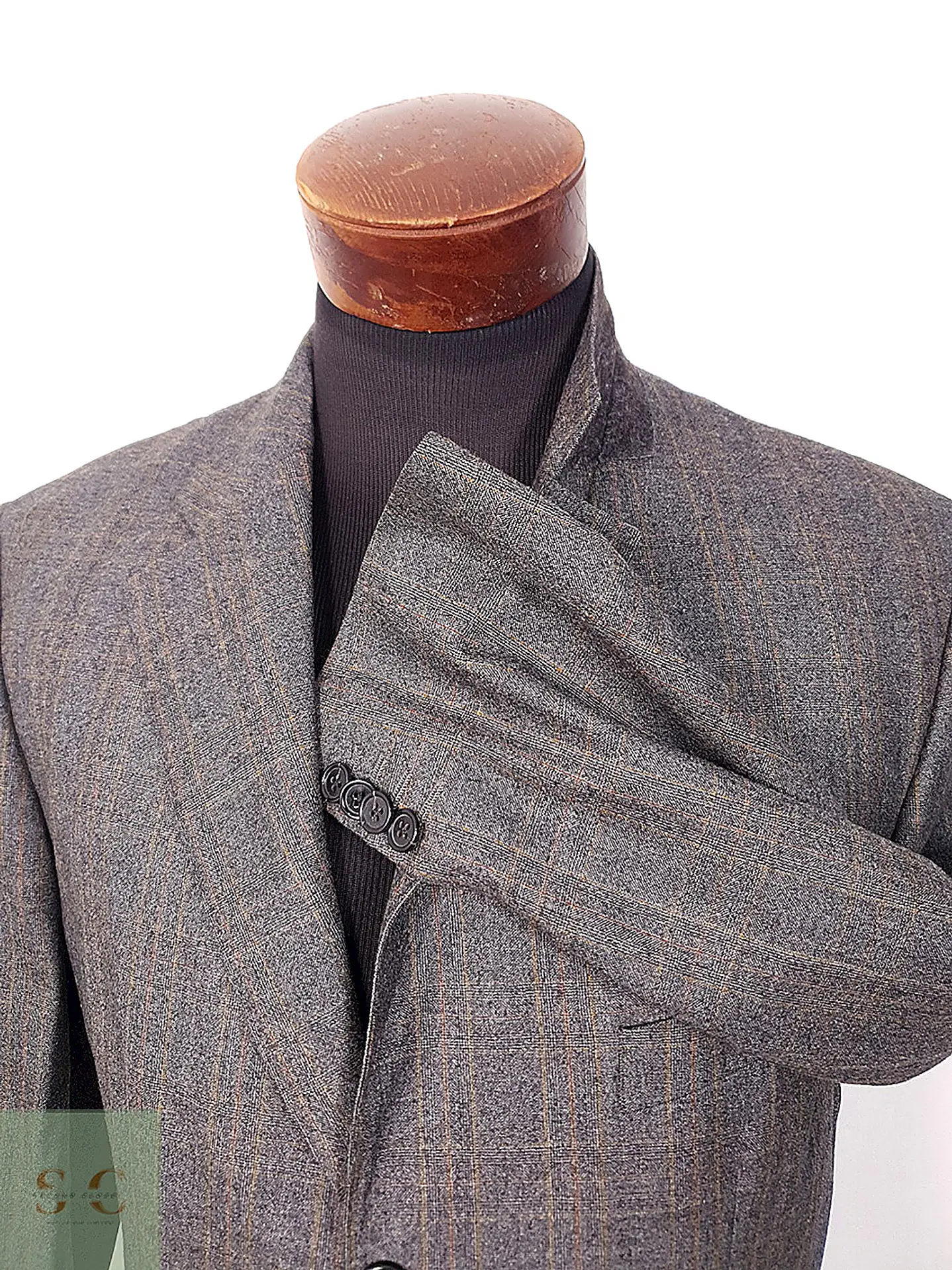 Blazer Sor Plomo 100% Lana Merino Super Fina - Talla L 6