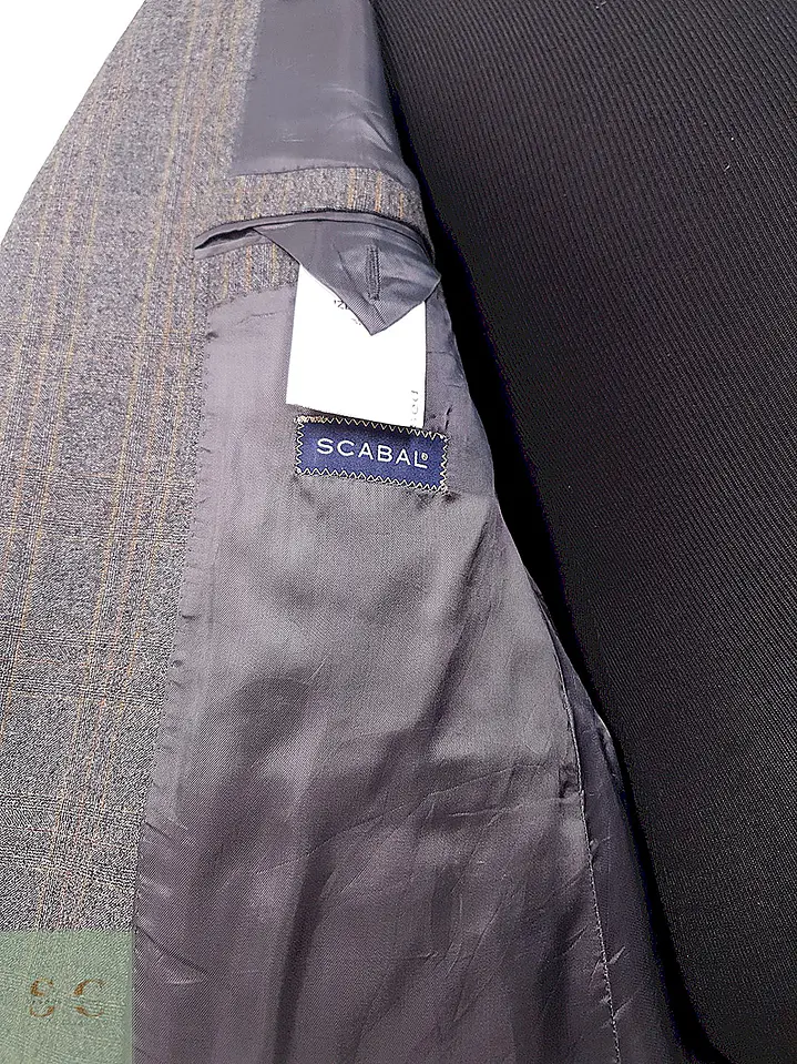 Blazer Sor Plomo 100% Lana Merino Super Fina - Talla L 10