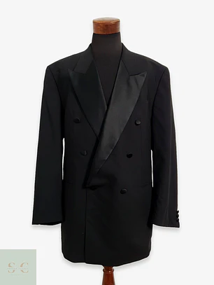 Blazer cruzado Benvenuto 100% lana virgen REDA Talla 2XL