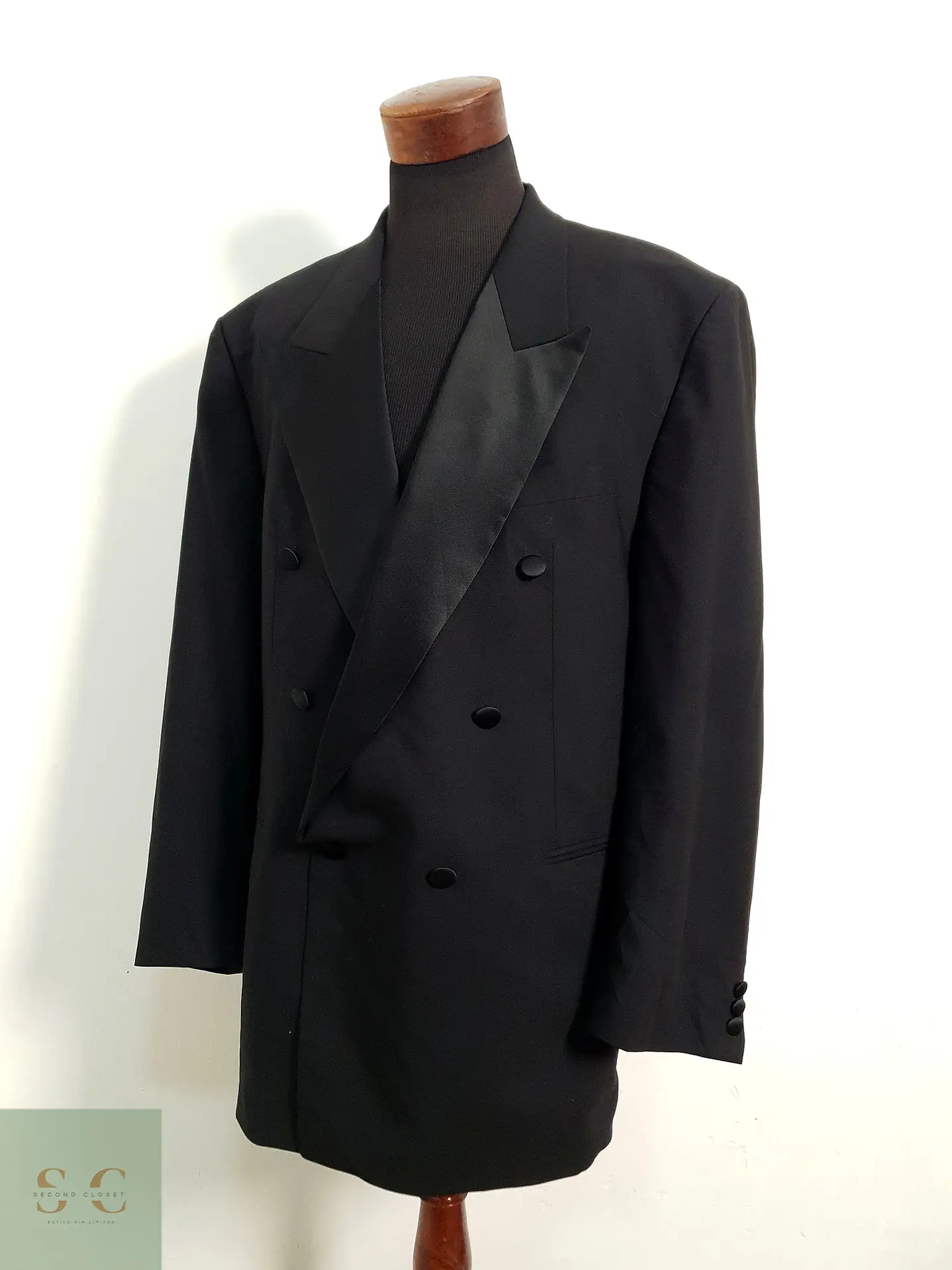 Blazer cruzado Benvenuto 100% lana virgen REDA Talla 2XL 6