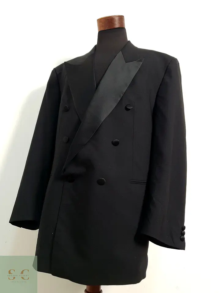 Blazer cruzado Benvenuto 100% lana virgen REDA Talla 2XL 7