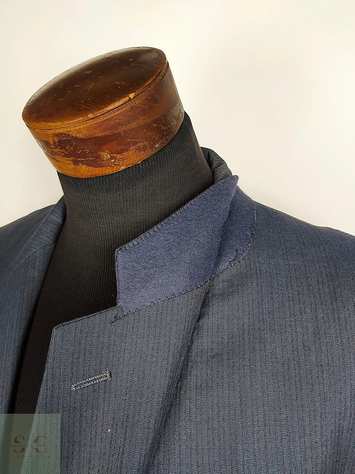 Christian Dior Monsieur – Blazer azul acero vintage premium | Paris–New York | Talla M 4