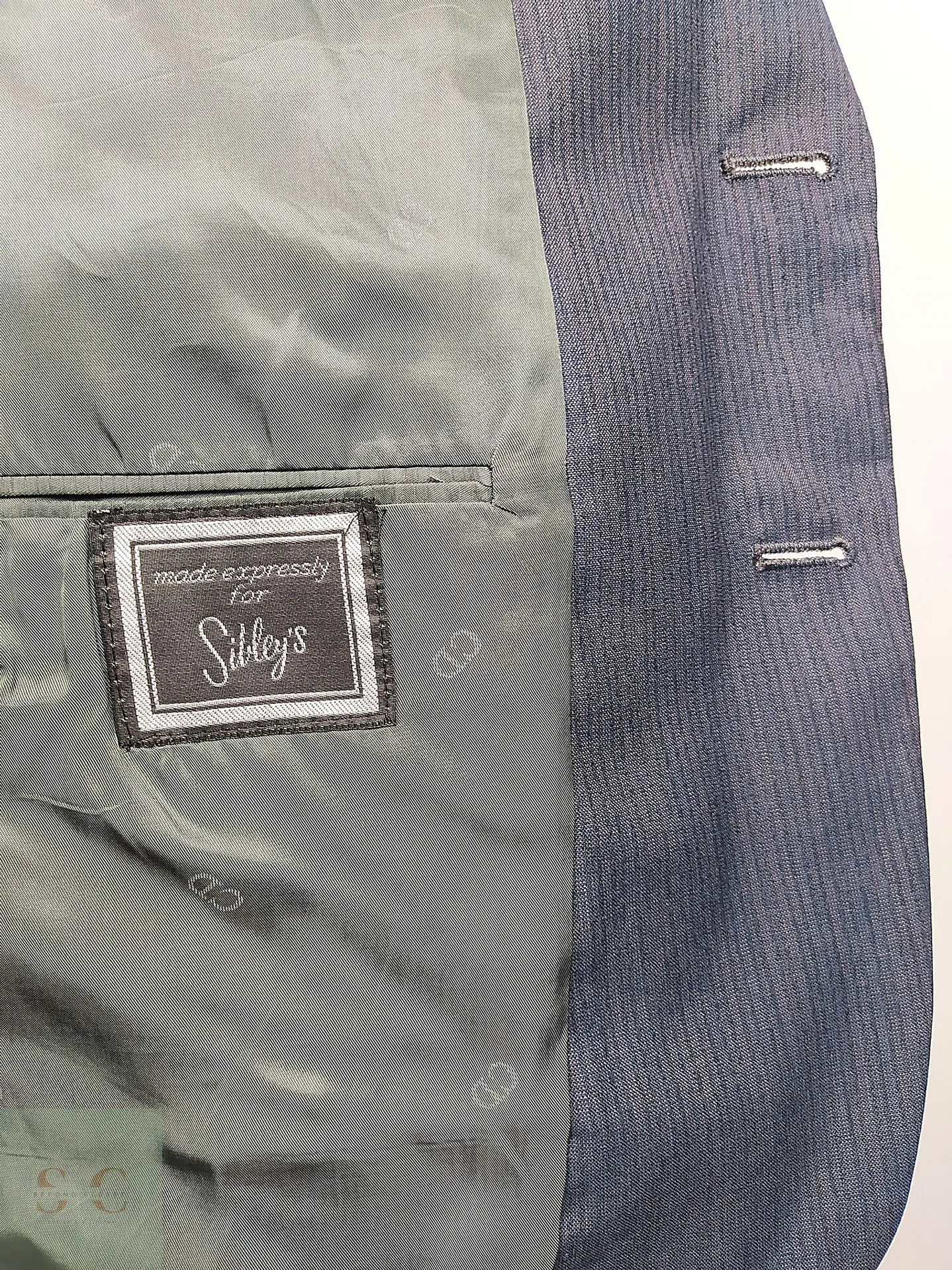 Christian Dior Monsieur – Blazer azul acero vintage premium | Paris–New York | Talla M 8