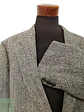 Blazer Harris Chaqueta lana Tweed Gris Espiga – 100% Lana – Talla XL - Miniatura 5