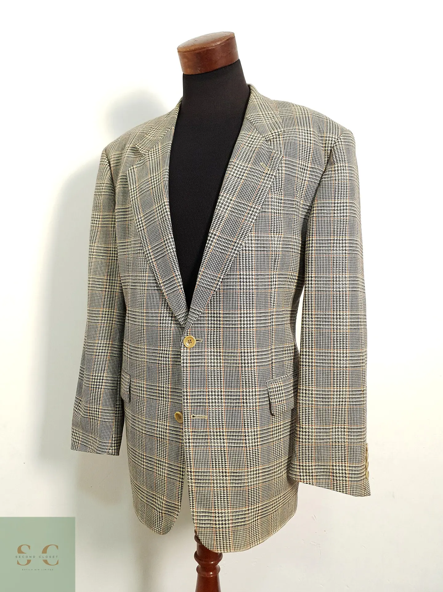 Veston Hugo Boss 100% lana Talla XXL 2