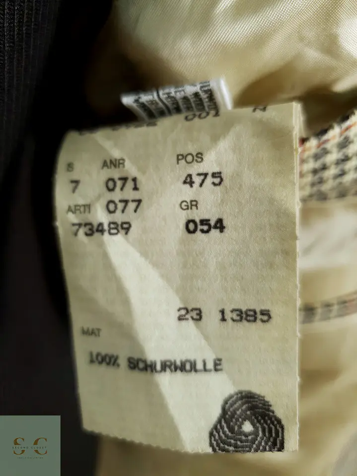 Veston Hugo Boss 100% lana Talla XXL 3
