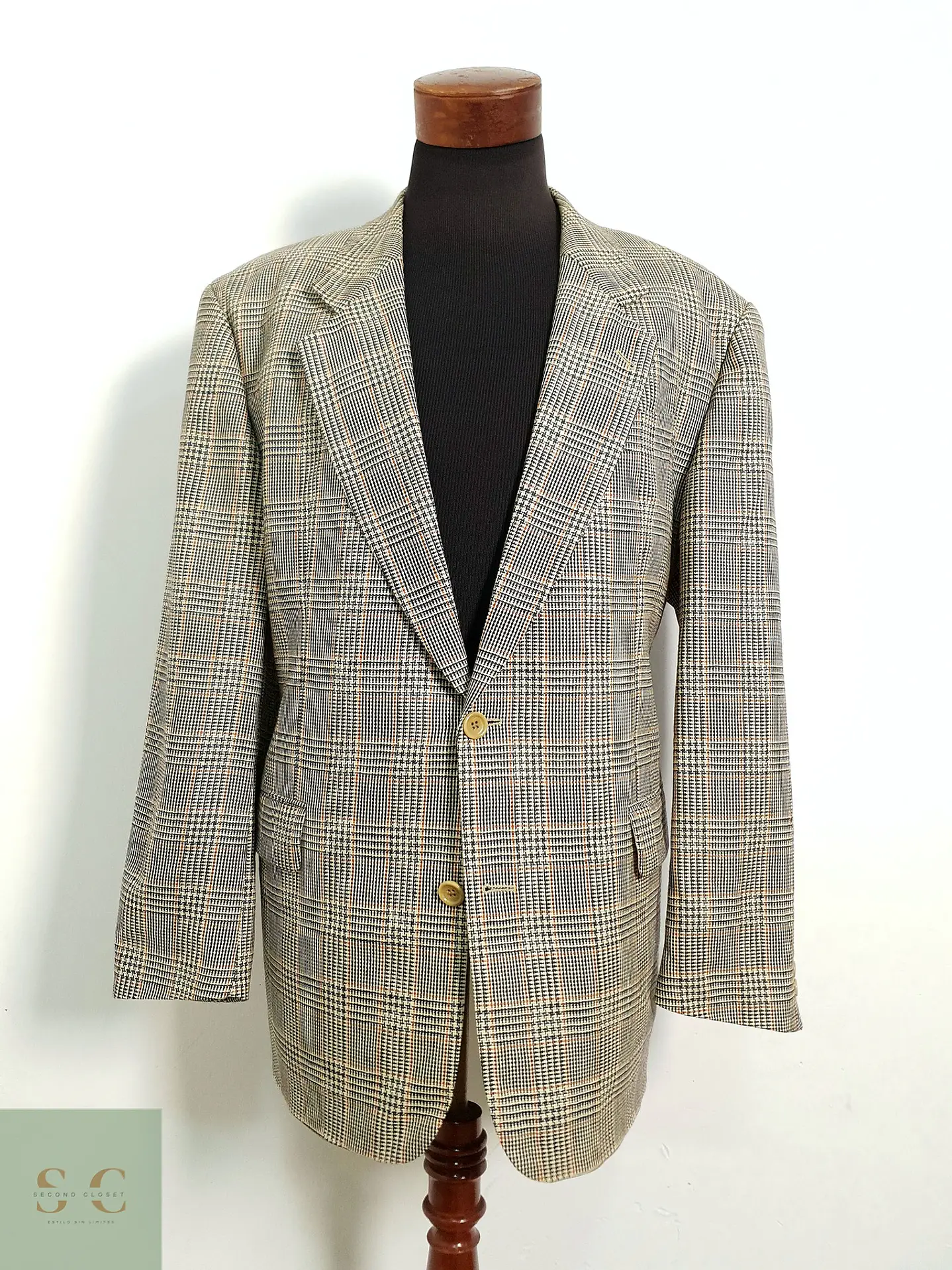 Veston Hugo Boss 100% lana Talla XXL 4