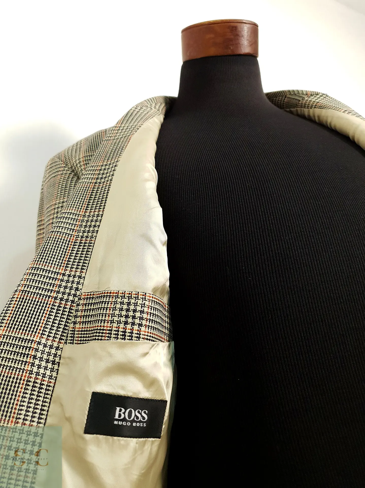 Veston Hugo Boss 100% lana Talla XXL 6