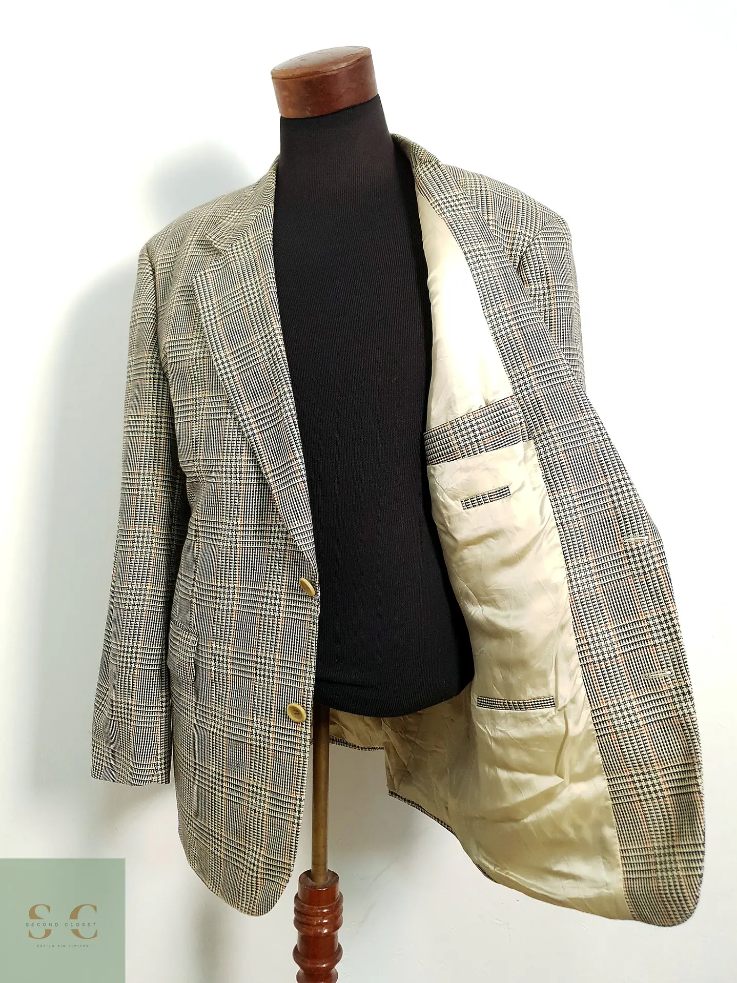 Veston Hugo Boss 100% lana Talla XXL 7