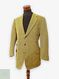 Blazer Sor Alexanders of Scotland Tweed Dorado Lana Virgen - Talla L - Miniatura 1