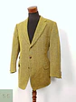 Blazer Sor Alexanders of Scotland Tweed Dorado Lana Virgen - Talla L - Miniatura 2
