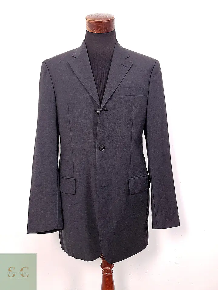 Blazer Joop! Plomo Oscuro 100% Lana Virgen Talla ML 2