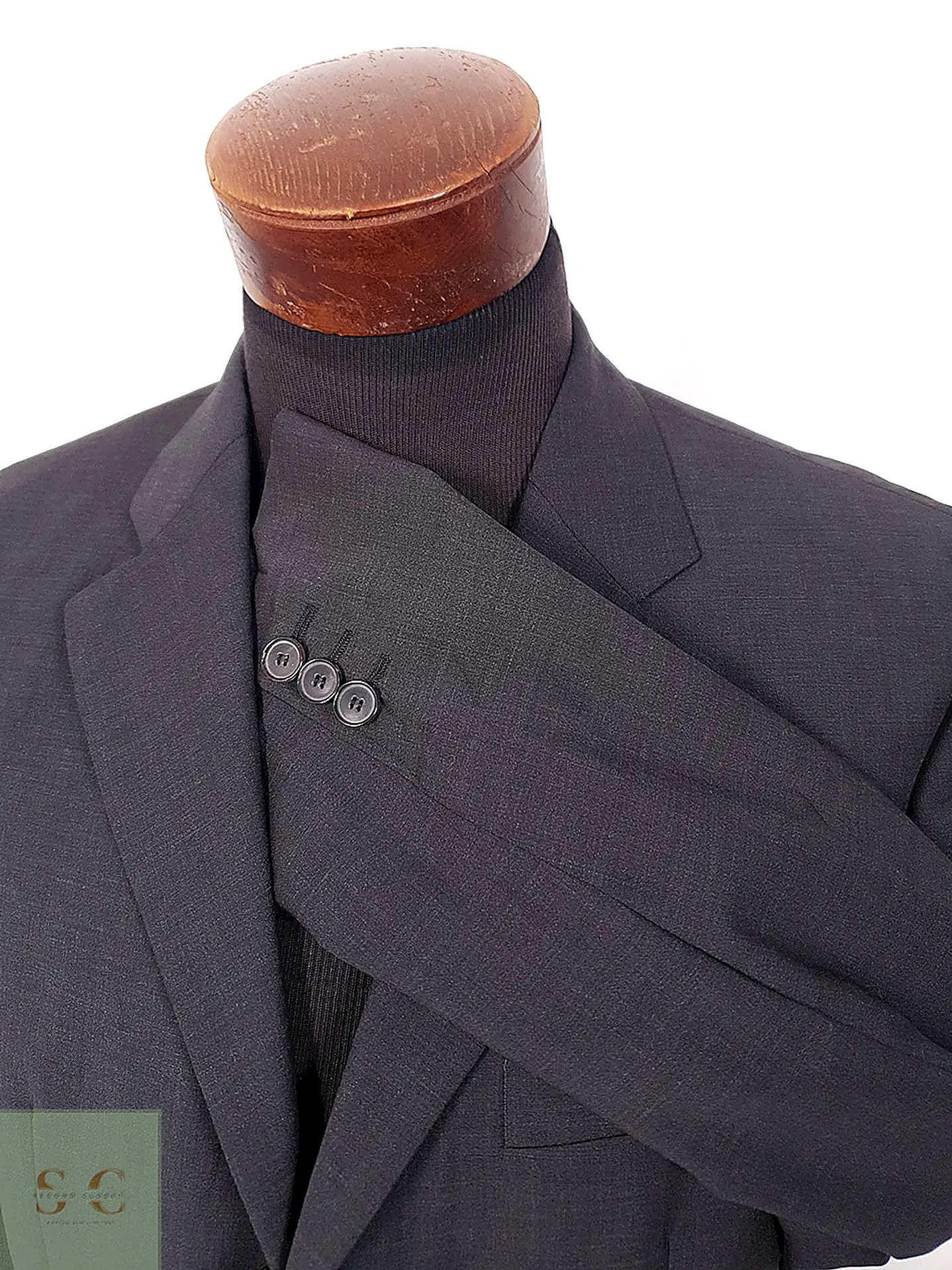 Blazer Joop! Plomo Oscuro 100% Lana Virgen Talla ML 7