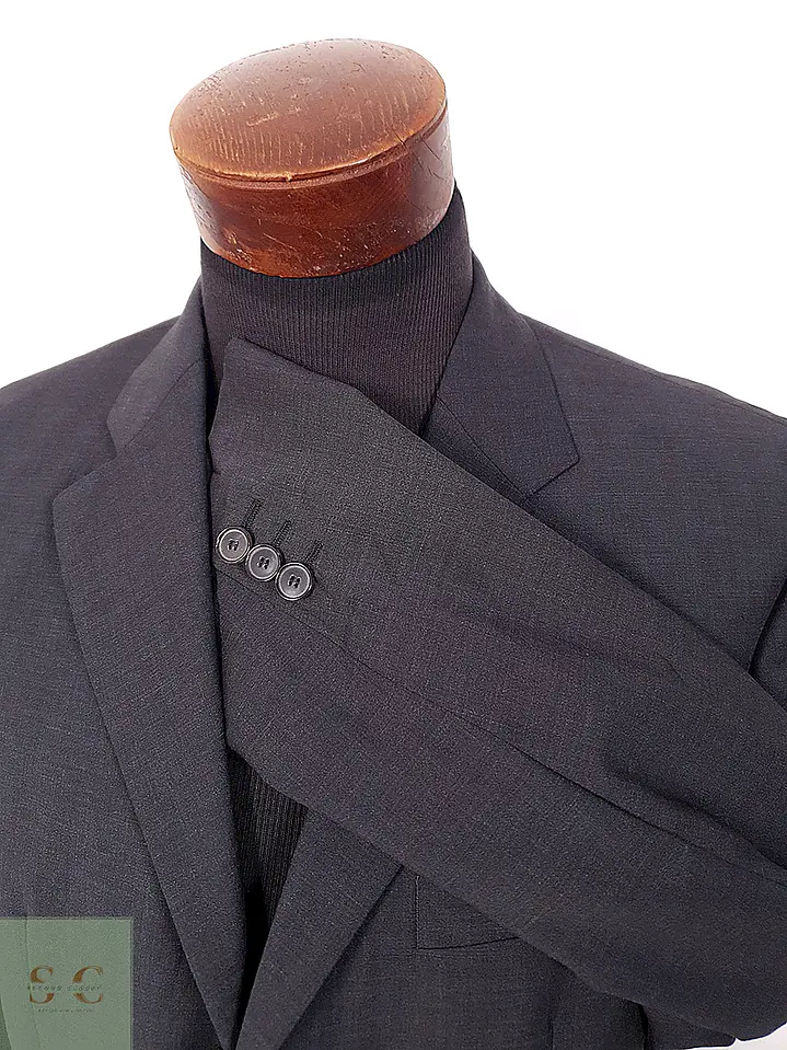 Blazer Joop! Plomo Oscuro 100% Lana Virgen Talla ML 7