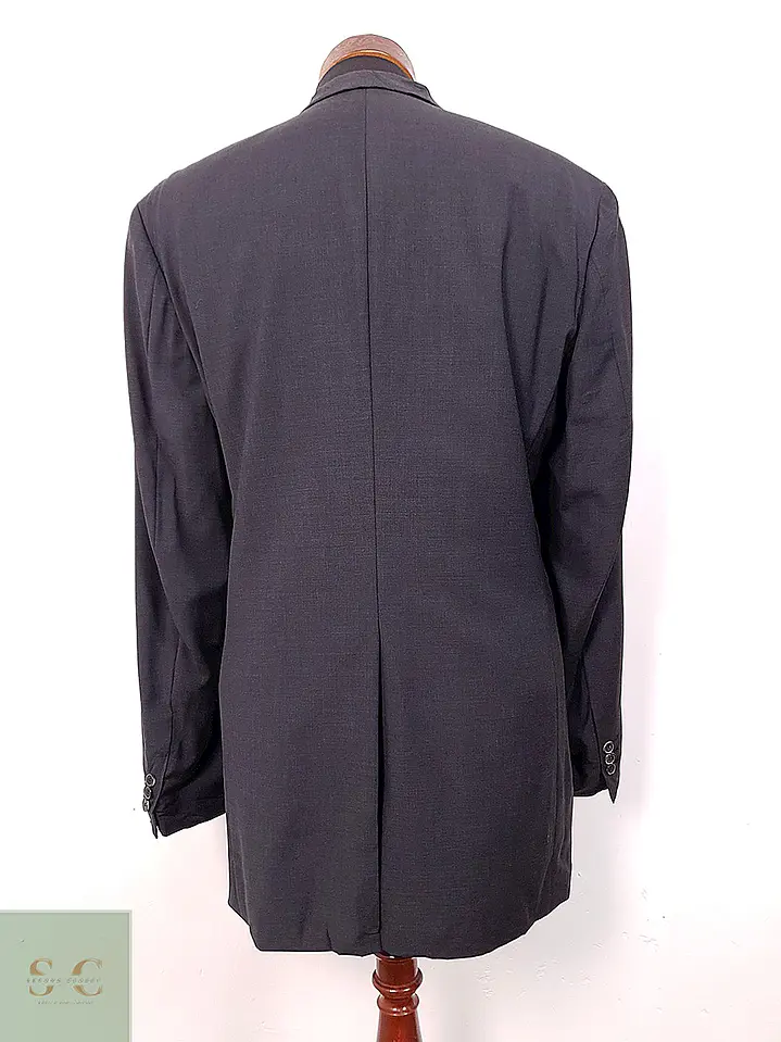 Blazer Joop! Plomo Oscuro 100% Lana Virgen Talla ML 9