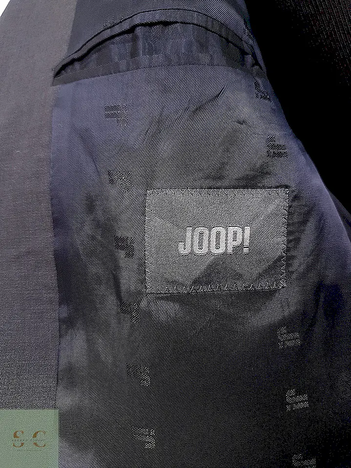 Blazer Joop! Plomo Oscuro 100% Lana Virgen Talla ML 12