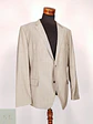 Blazer Hugo Boss Beige – Reda Super 110's – 100% Lana Virgen – Talla 2XL - Miniatura 9