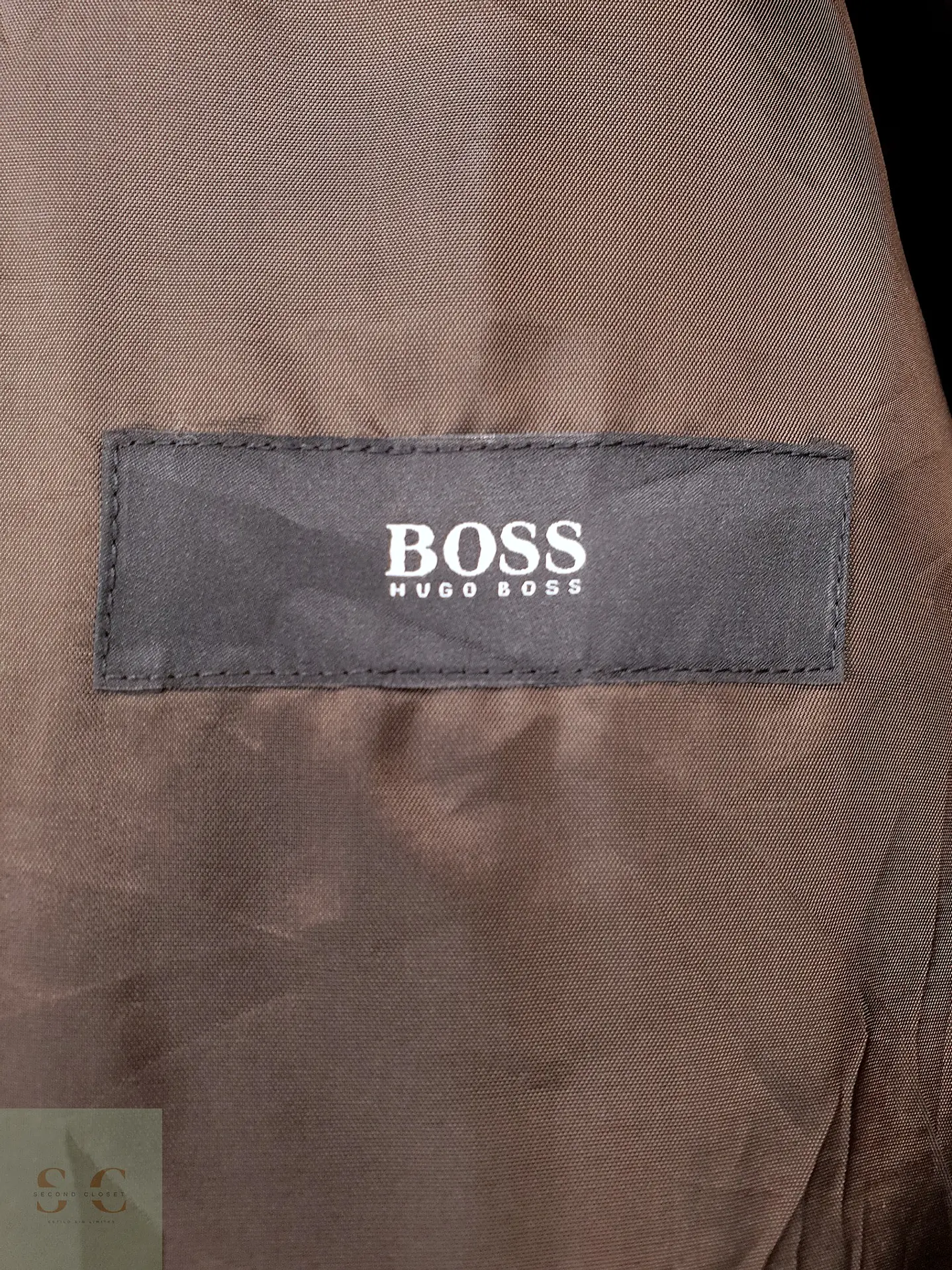 Blazer Hugo Boss Beige – Reda Super 110's – 100% Lana Virgen – Talla 2XL 18