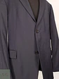 Blazer Hugo Boss Azul Negro Rayas – Tessitura Biella – 100% Lana Virgen – Talla XL - Miniatura 7