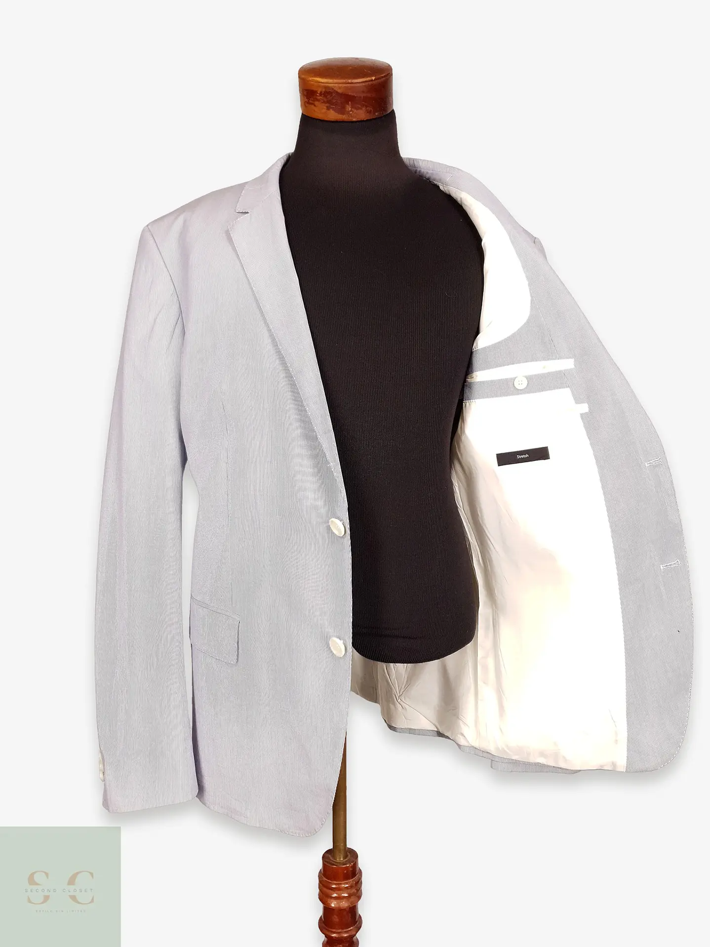 Blazer Hugo Boss Celeste Talla XL 1