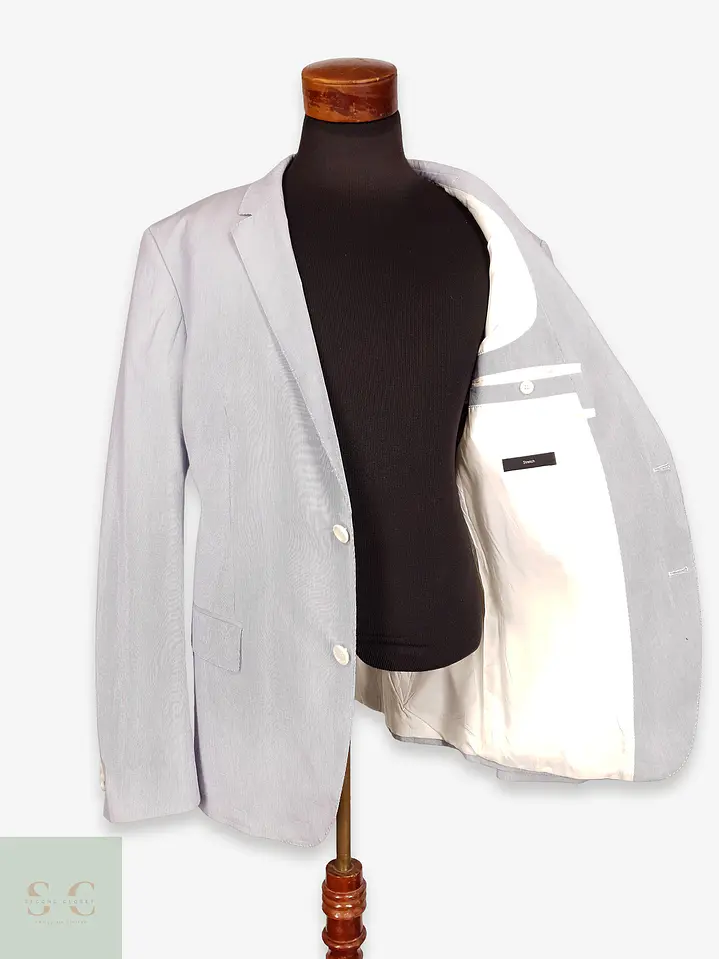 Blazer Hugo Boss Celeste Talla XL 1