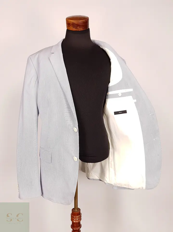 Blazer Hugo Boss Celeste Talla XL 2