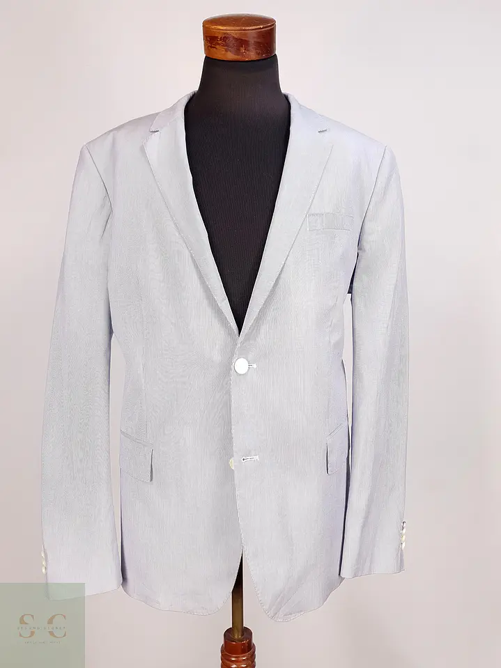 Blazer Hugo Boss Celeste Talla XL 3