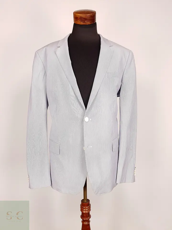 Blazer Hugo Boss Celeste Talla XL 4