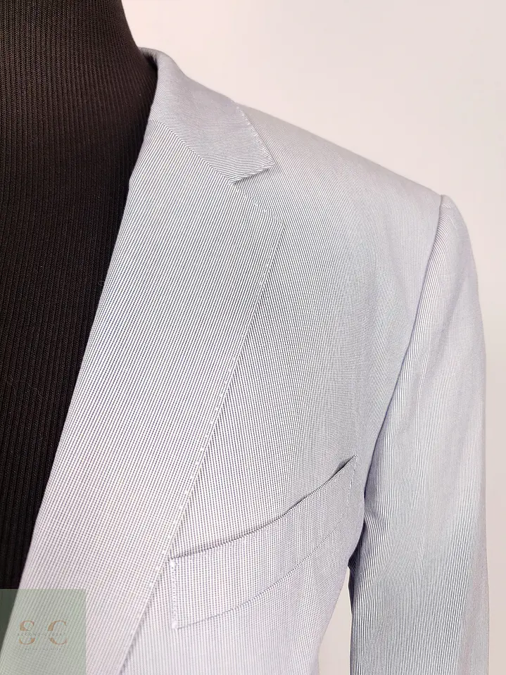 Blazer Hugo Boss Celeste Talla XL 6