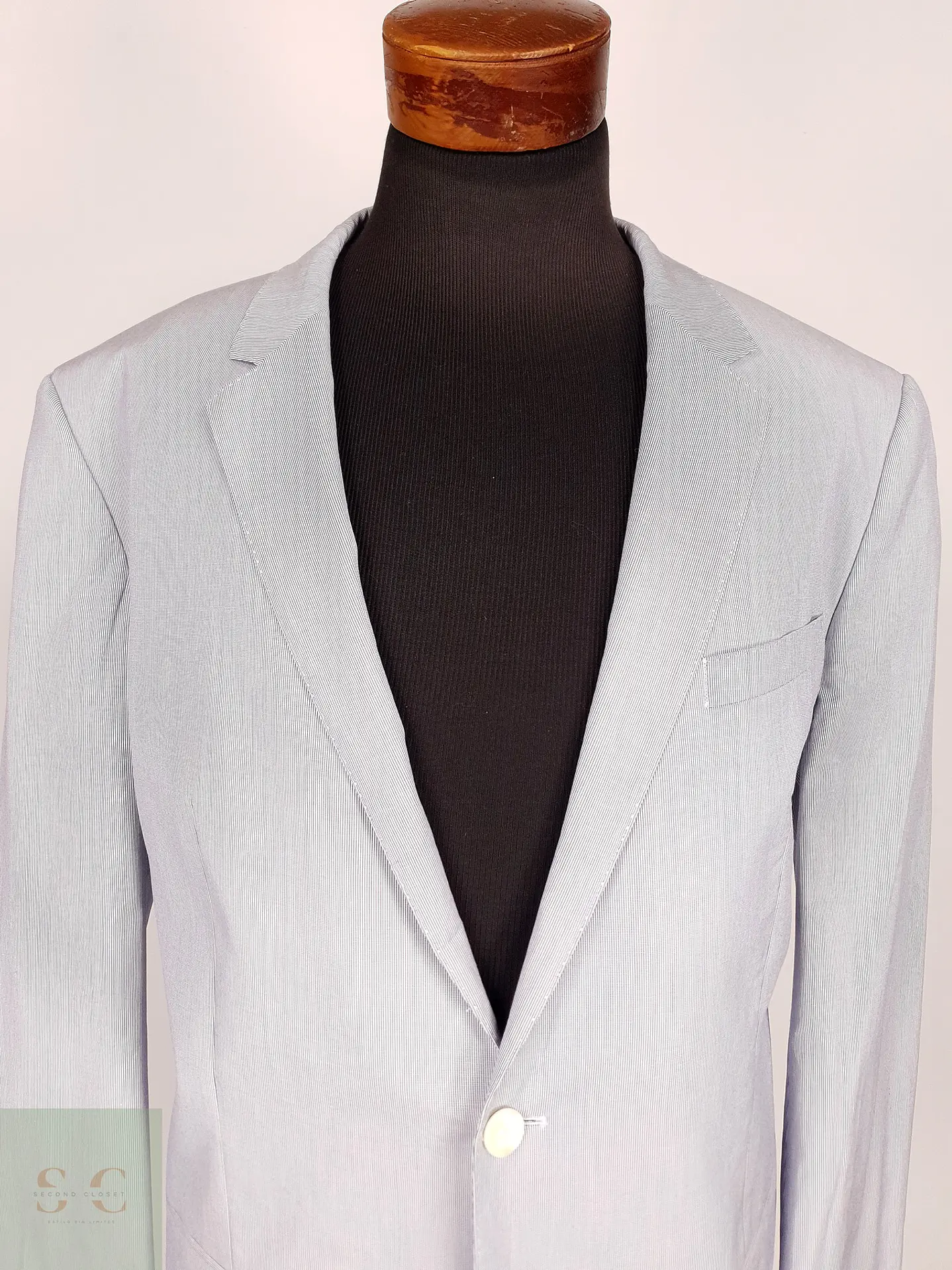 Blazer Hugo Boss Celeste Talla XL 7