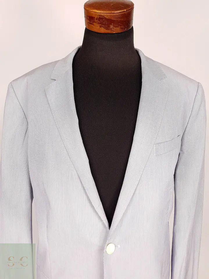 Blazer Hugo Boss Celeste Talla XL 7