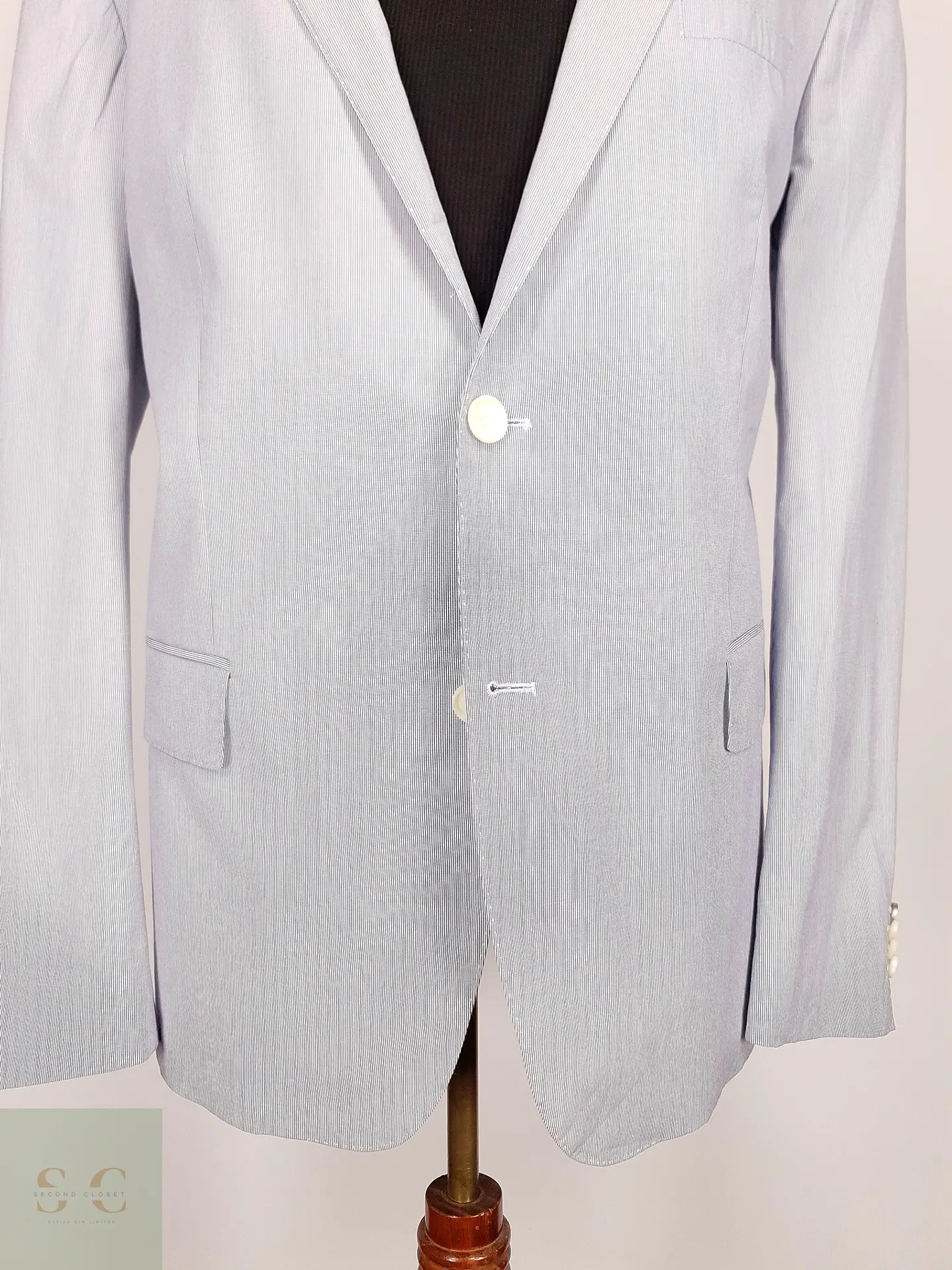 Blazer Hugo Boss Celeste Talla XL 8