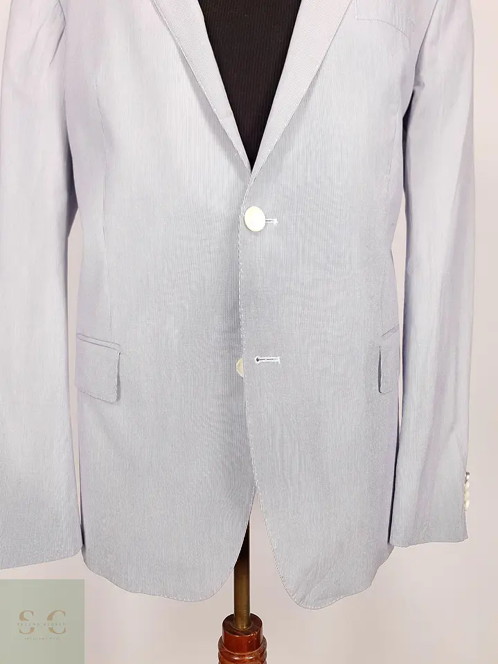 Blazer Hugo Boss Celeste Talla XL 8
