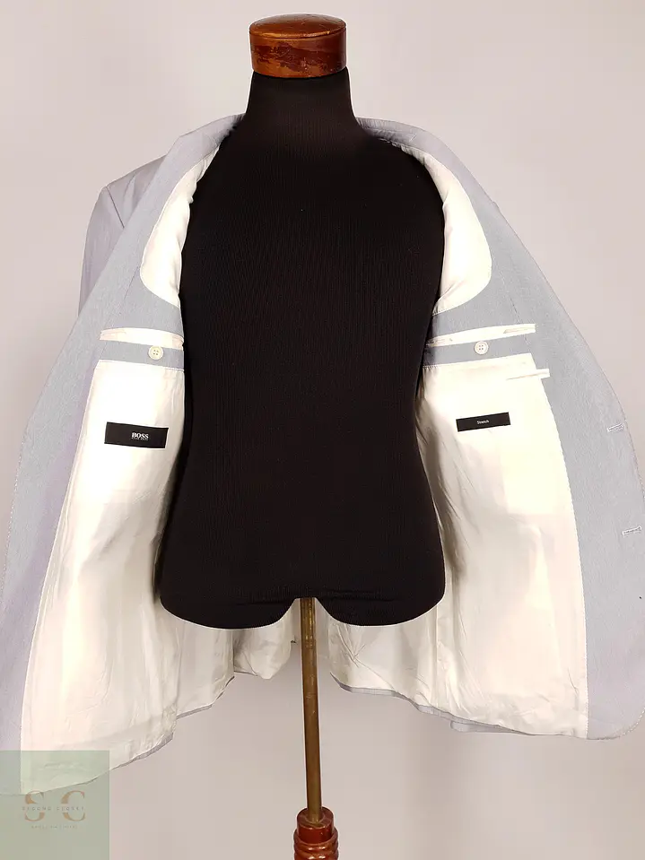 Blazer Hugo Boss Celeste Talla XL 11