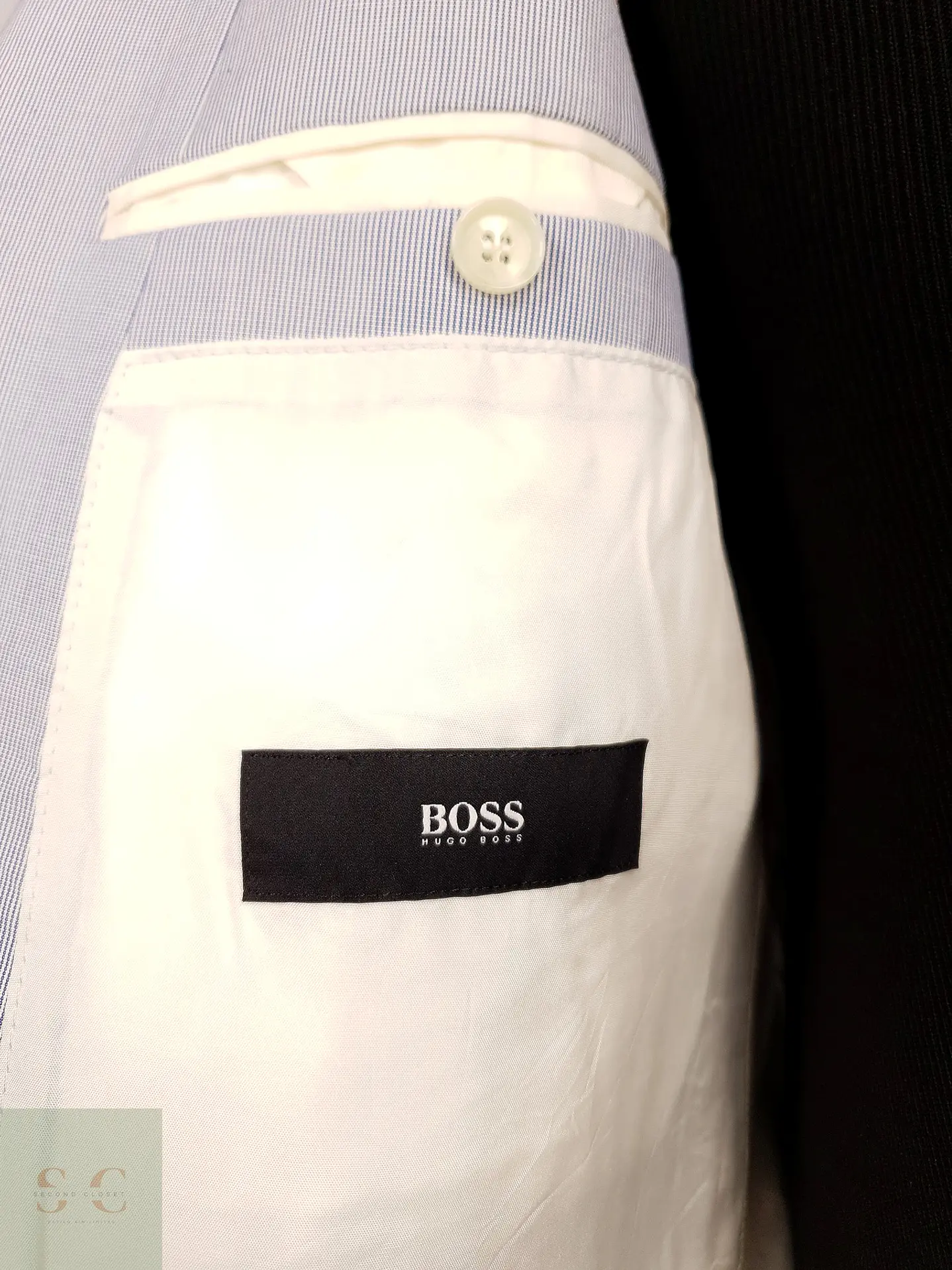 Blazer Hugo Boss Celeste Talla XL 12