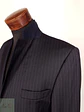 Blazer Roy Robson Azul Rayas Italiano 100% Lana Virgen Talla SM - Miniatura 5