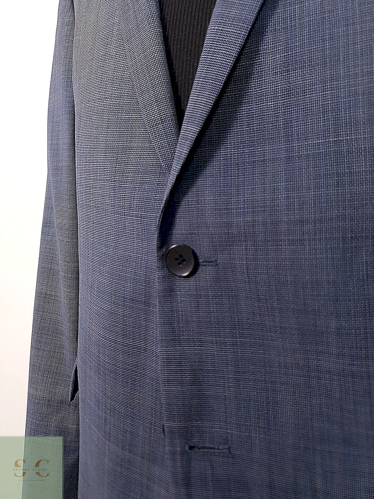 Blazer Strellson lana virgen azul TALLA M 7