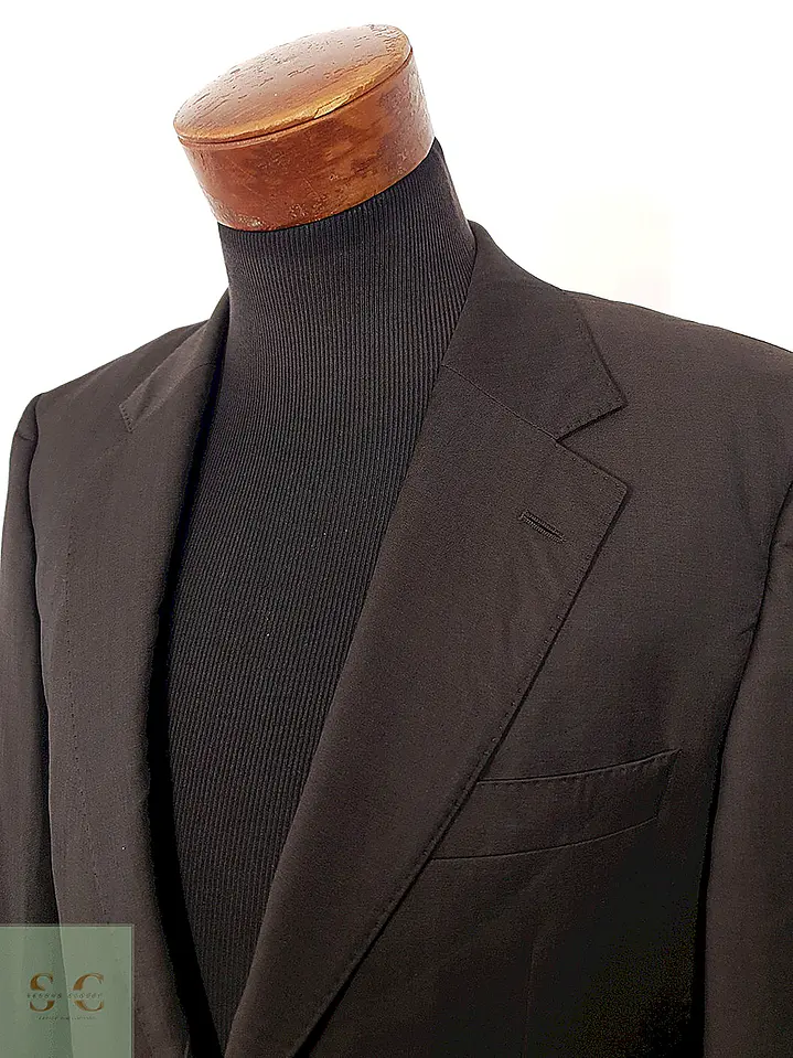 Blazer Hugo Boss Super 150 lana premium café TALLA ML 5
