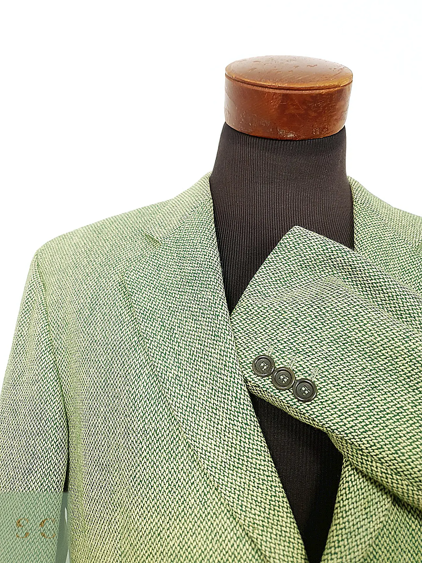 Blazer Hugo Boss Easy Iron Verde Jaspeado 100% Lana Virgen – Talla XL 6