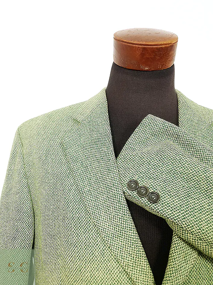 Blazer Hugo Boss Easy Iron Verde Jaspeado 100% Lana Virgen – Talla XL 6