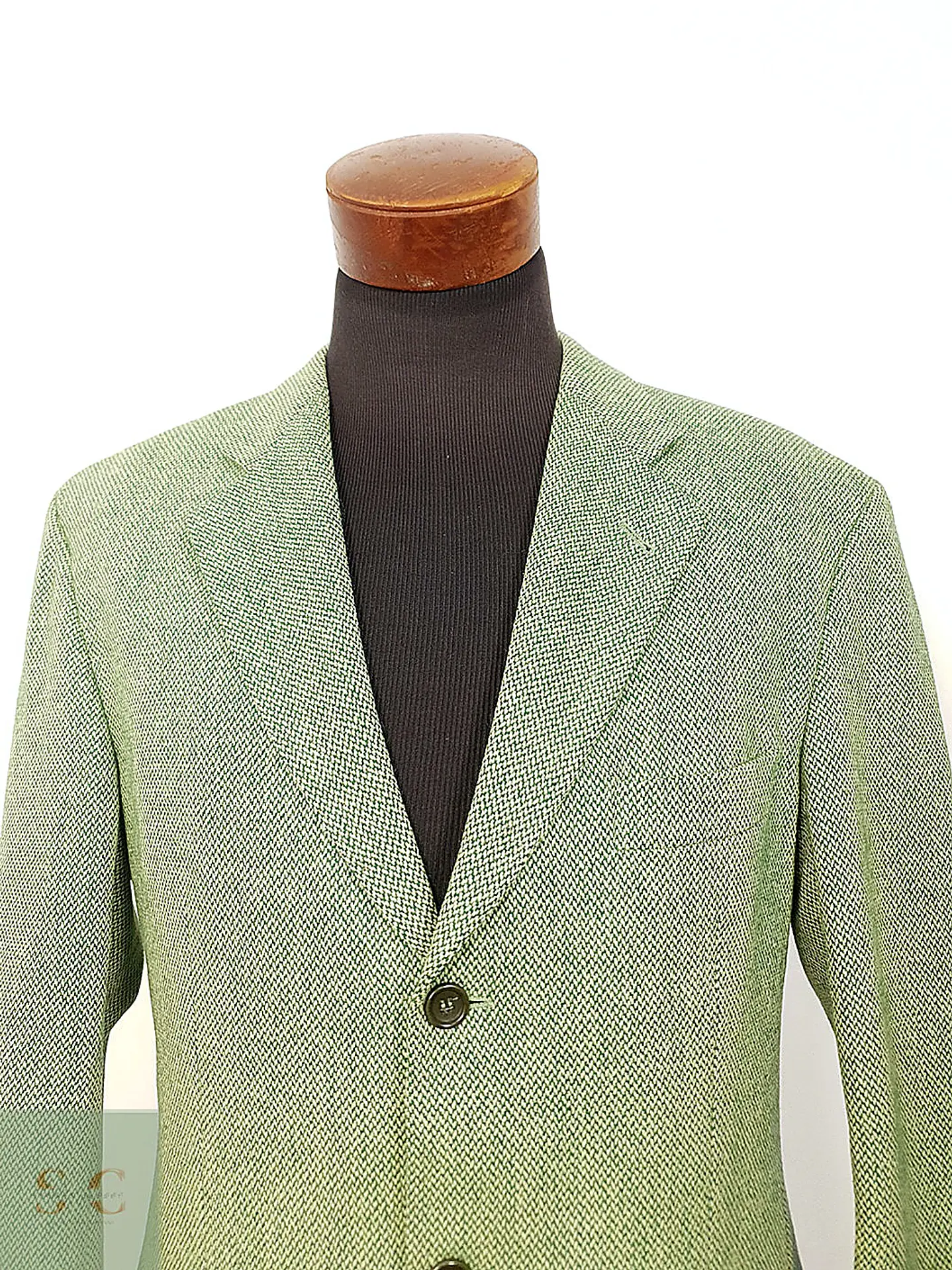 Blazer Hugo Boss Easy Iron Verde Jaspeado 100% Lana Virgen – Talla XL 7