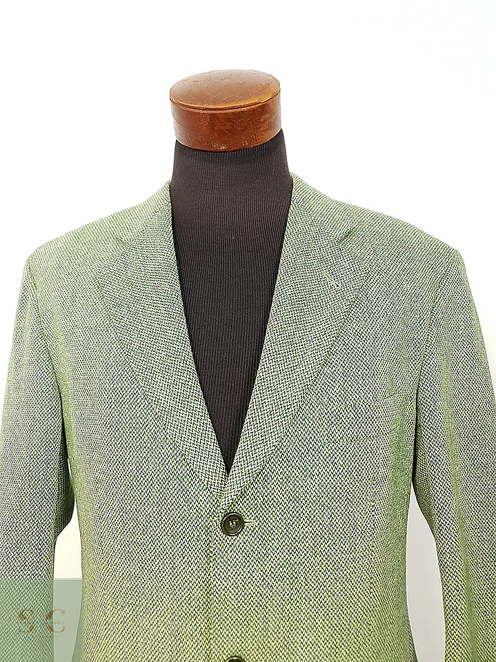 Blazer Hugo Boss Easy Iron Verde Jaspeado 100% Lana Virgen – Talla XL 7