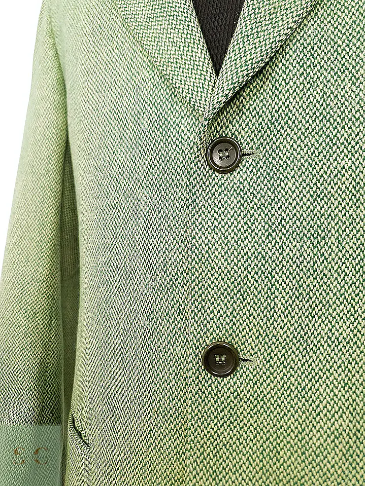 Blazer Hugo Boss Easy Iron Verde Jaspeado 100% Lana Virgen – Talla XL 8