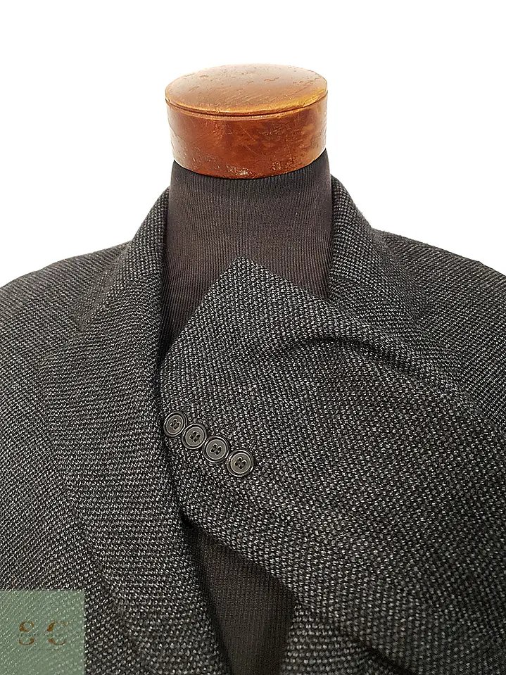 Blazer Hugo Boss plomo Lana Virgen & Cashmere – Talla XL 5