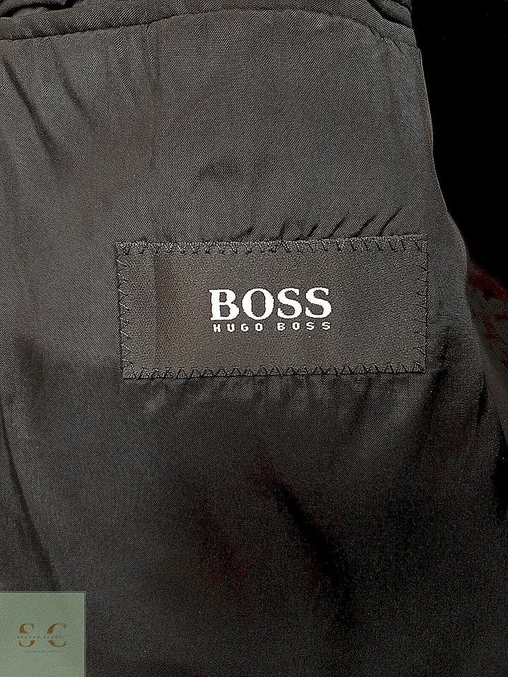 Blazer Hugo Boss plomo Lana Virgen & Cashmere – Talla XL 9