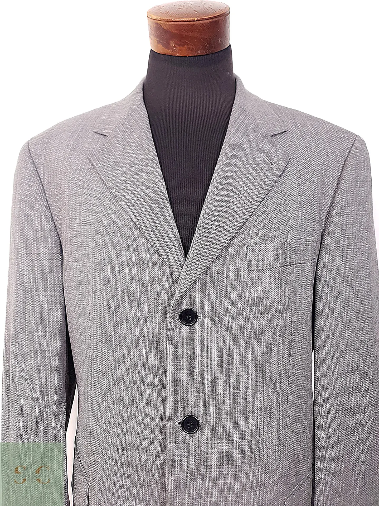 Blazer Hugo Boss Loro Piana Plomo 100% Lana Virgen Super 110s - Talla XL 4