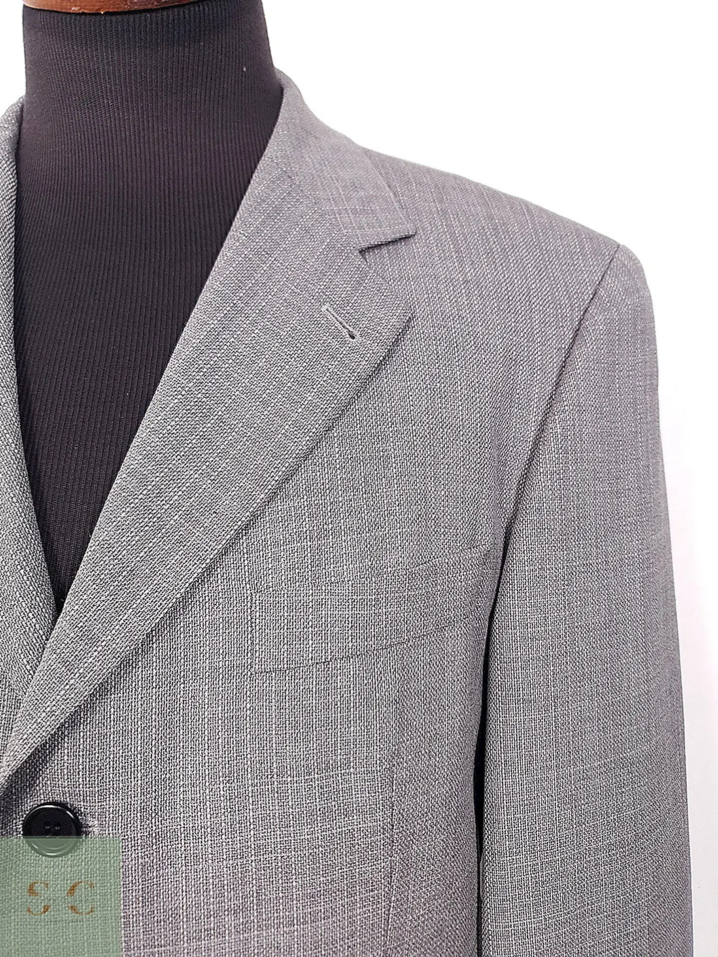 Blazer Hugo Boss Loro Piana Plomo 100% Lana Virgen Super 110s - Talla XL 5