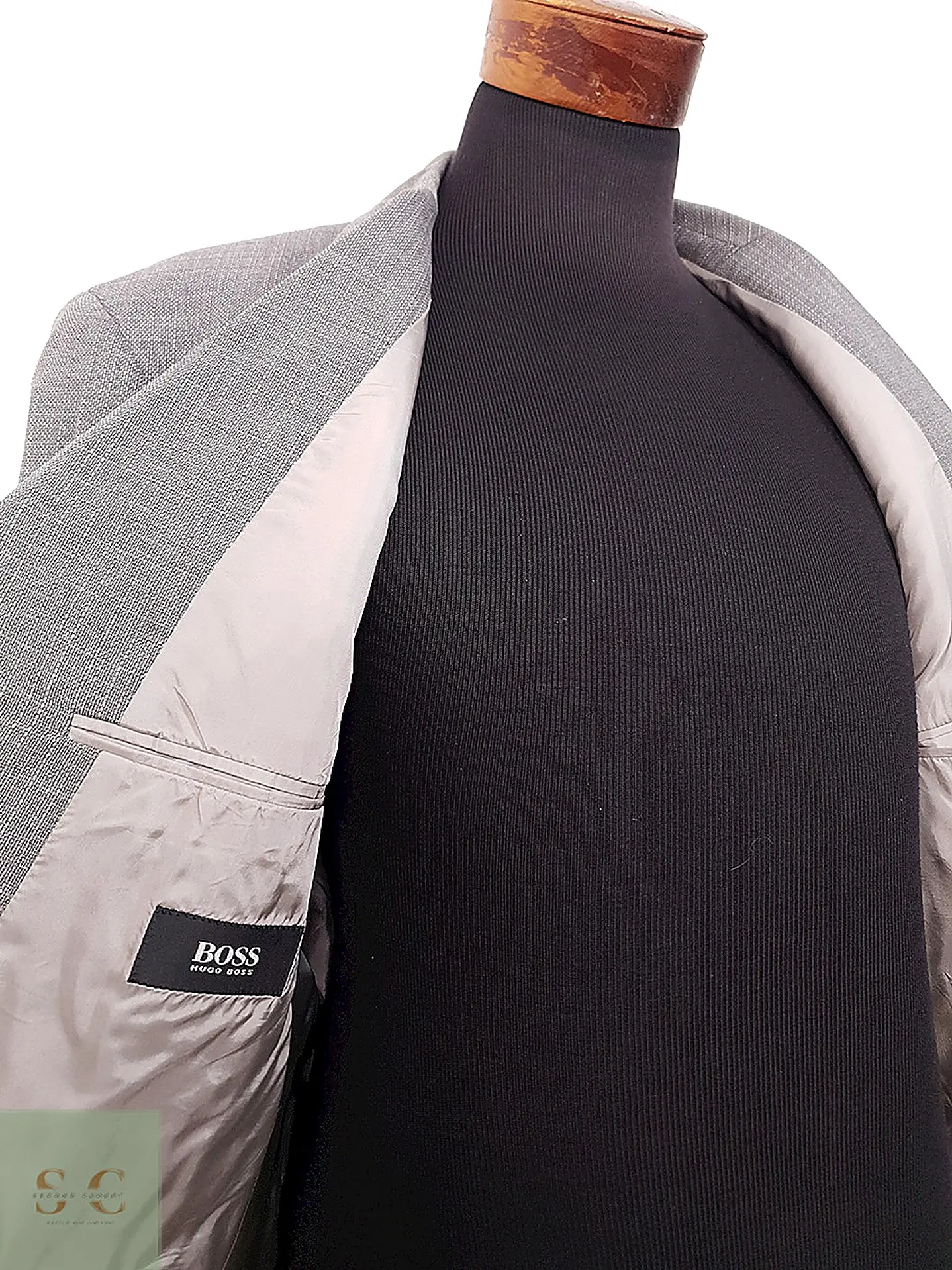 Blazer Hugo Boss Loro Piana Plomo 100% Lana Virgen Super 110s - Talla XL 12